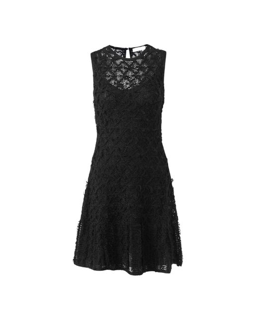 Chloé Flare Mini Dress in Black Lyst