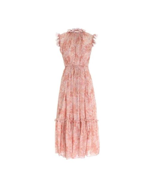 Zimmermann Kaleidoscope Picnic Dress in Pink Lyst