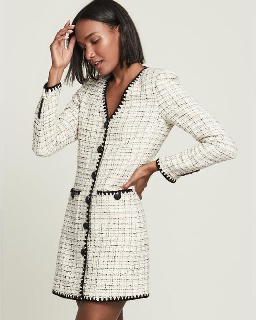 Veronica Beard Palatine Tweed Dress in 