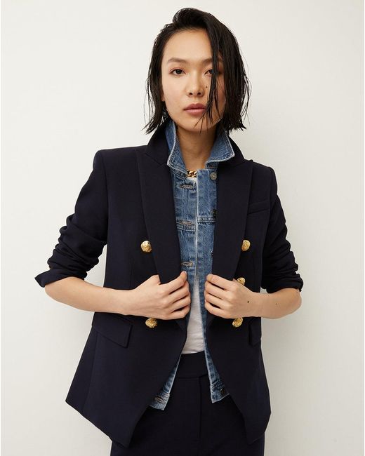 Veronica Beard Miller Dickey Jacket in Blue