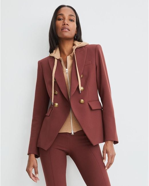 Veronica beard red blazer sale