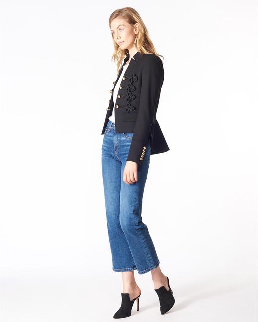Veronica Beard Denim June Band Jacket 