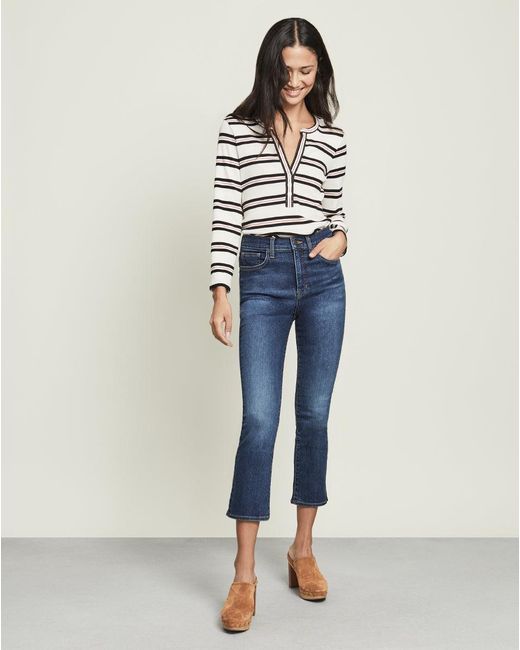Veronica Beard Denim Carly Kick-flare 