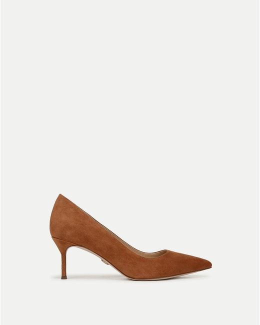Veronica Beard Brown Rita Suede Pump