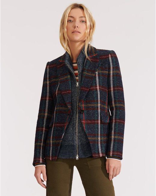Veronica Beard Denim Zane Dickey Jacket 