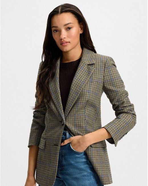 Veronica Beard Gray Garrison Oversized Dickey Jacket