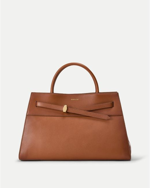 Veronica Beard Brown Large Dash Bag