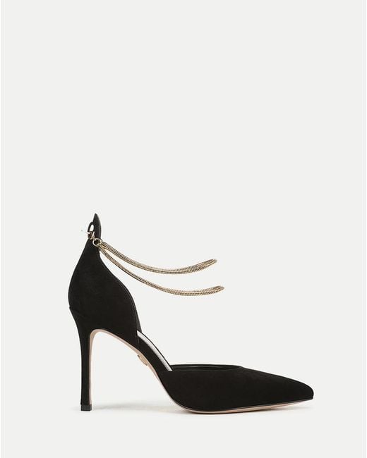 Veronica Beard White Leandra Chain Pump