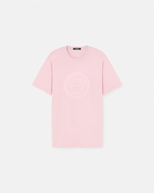 Versace Pink Medusa Oversized T-shirt