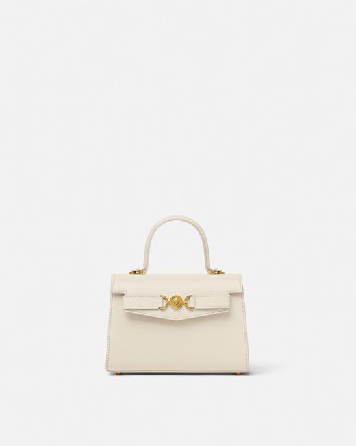 Versace White Medusa '95 Small Handbag