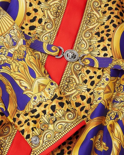Chemisier Midi di Versace in Multicolor