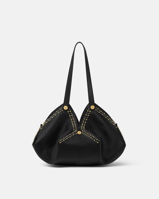 Protea Borsa A Spalla Decorata di Versace in Black
