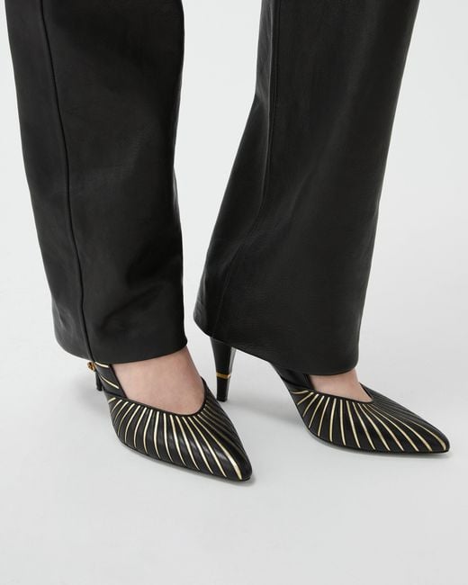 Versace White Gianni Nappa Pumps 90 Mm