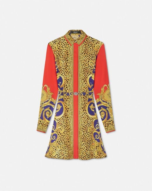 Chemisier Midi di Versace in Multicolor