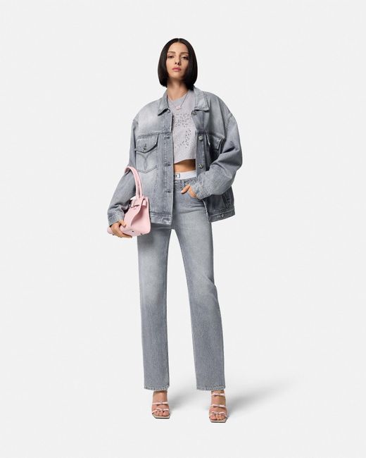 Veste oversize en jean hotsell