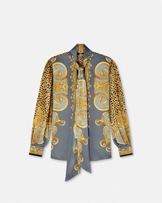 Camicia di Versace in Metallic