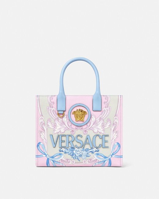 Shopper Piccola Cameo La Medusa di Versace in Blue
