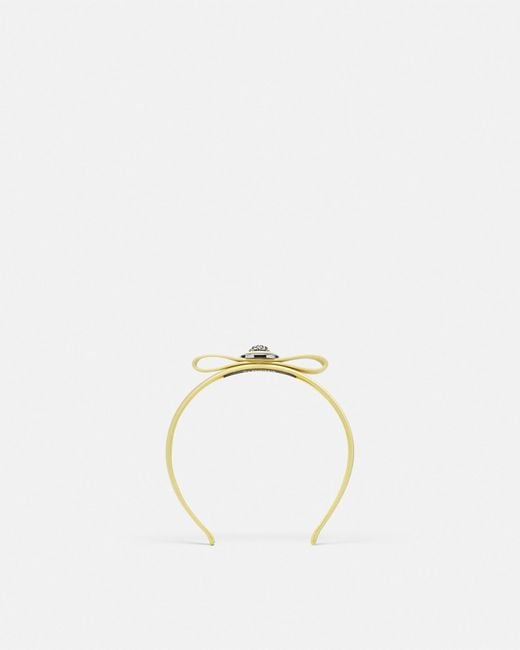 Diadema Gianni Ribbon Versace de color Yellow
