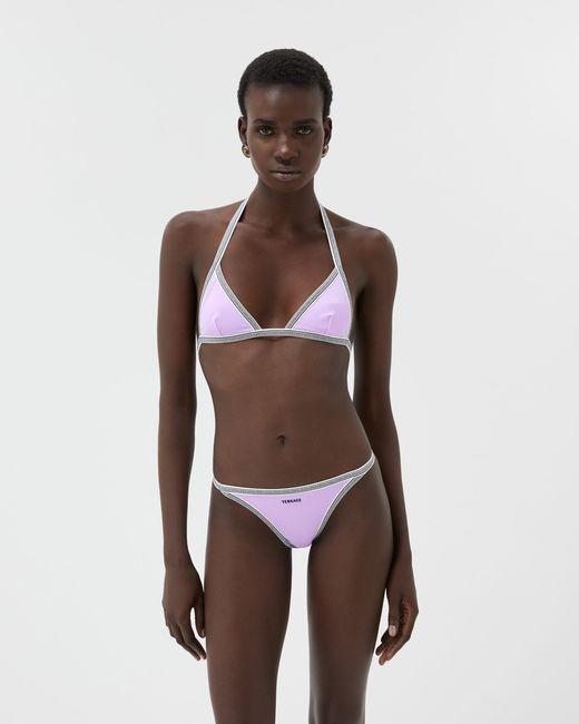 Top De Bikini Versace de color Multicolor