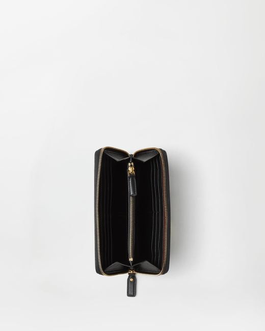 Versace White Emblème Leather Wallet