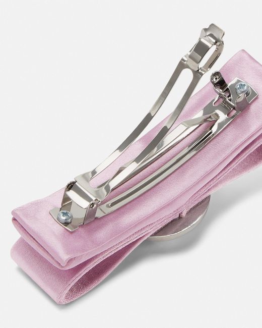 Fermaglio Gianni Ribbon di Versace in Pink