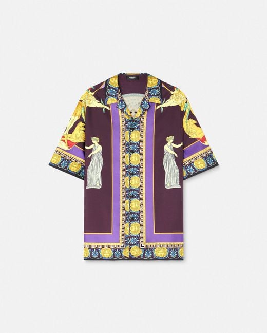 Camicia di Versace in Multicolor da Uomo