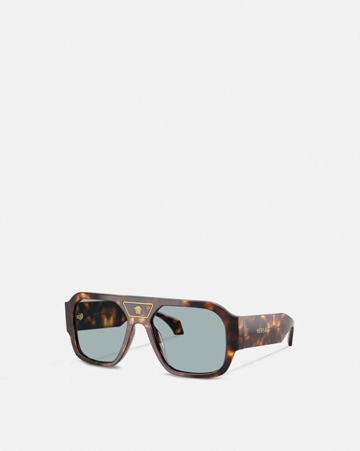 Versace Multicolor Signature Navigator Sunglasses for men