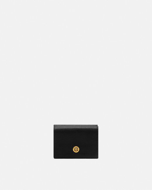 Versace White Portefeuille À Trois Volets Medusa Biggie for men