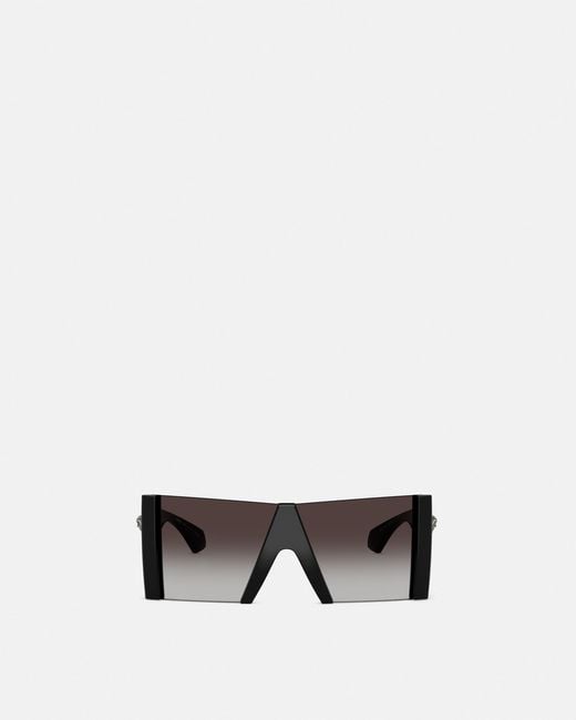 Versace White Edge Mask Sunglasses