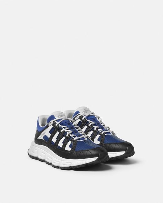Versace White Trigreca Sneakers for men