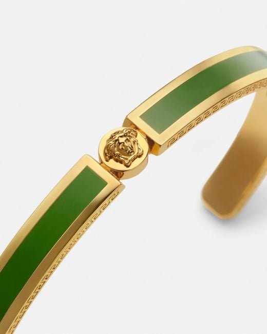 Versace Yellow Icon Cuff Bracelet