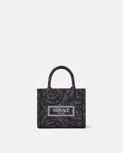 Versace Multicolor Barocco Athena Extra Small Tote Bag