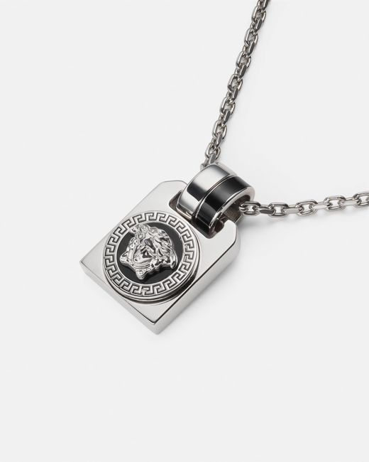 Versace White Icon Necklace for men