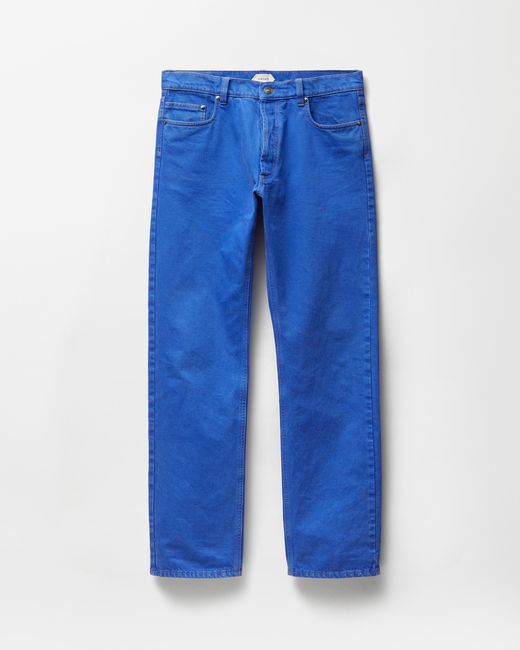 Versace Blue Straight Jeans for men