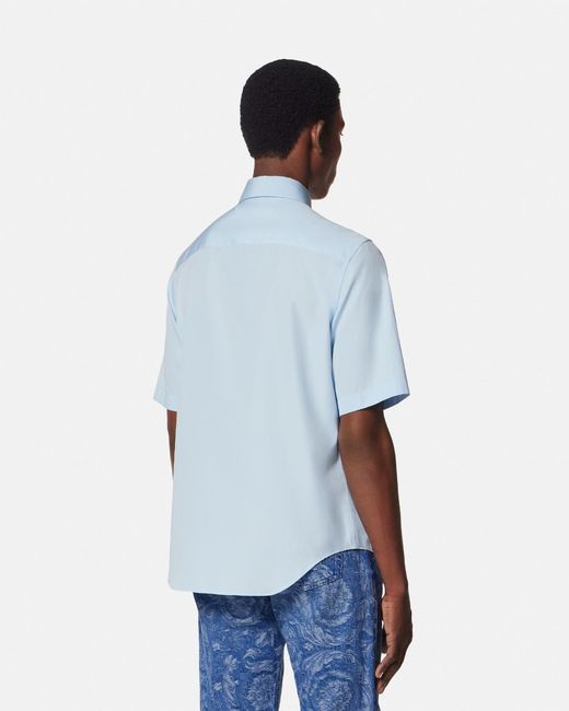 Camicia di Versace in Blue da Uomo