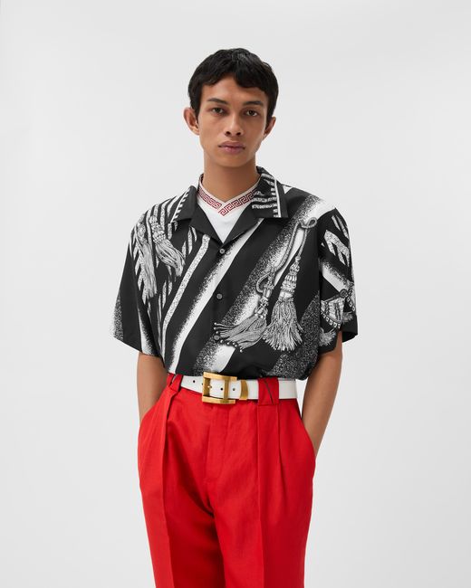Camicia di Versace in Black da Uomo