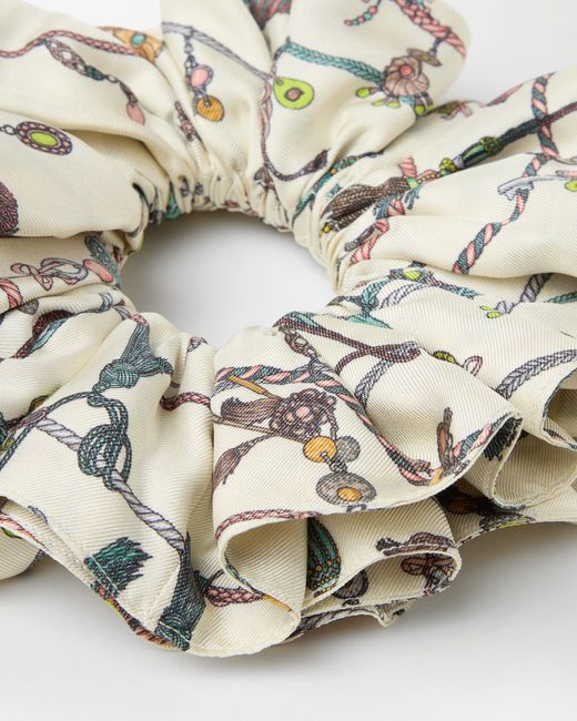 Scrunchie di Versace in White