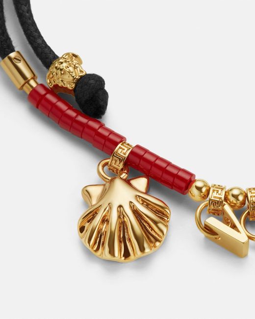 Pulsera Con Cuentas Icons De La Mer Versace de color Blue