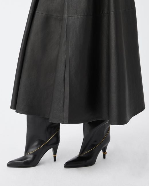 Versace Black Gianni Nappa Knee-High Boots 90 Mm