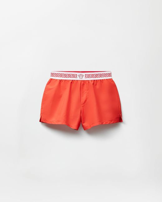Versace Red Swim Shorts for men
