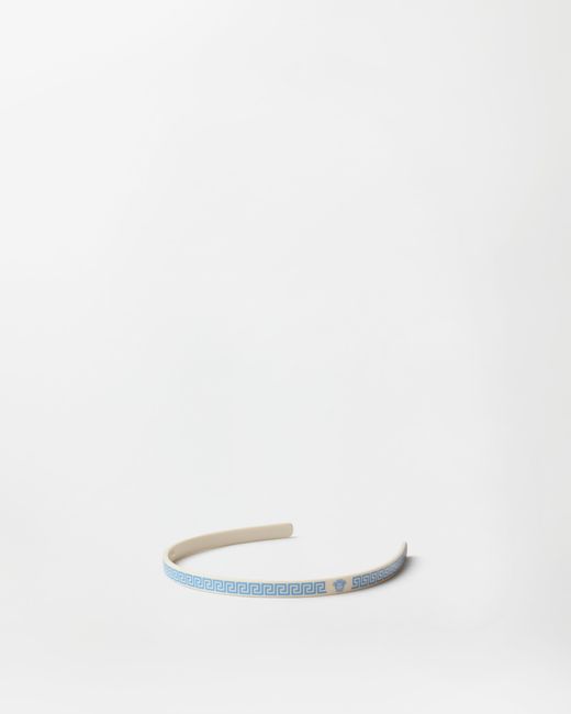 Versace White Plex Headband