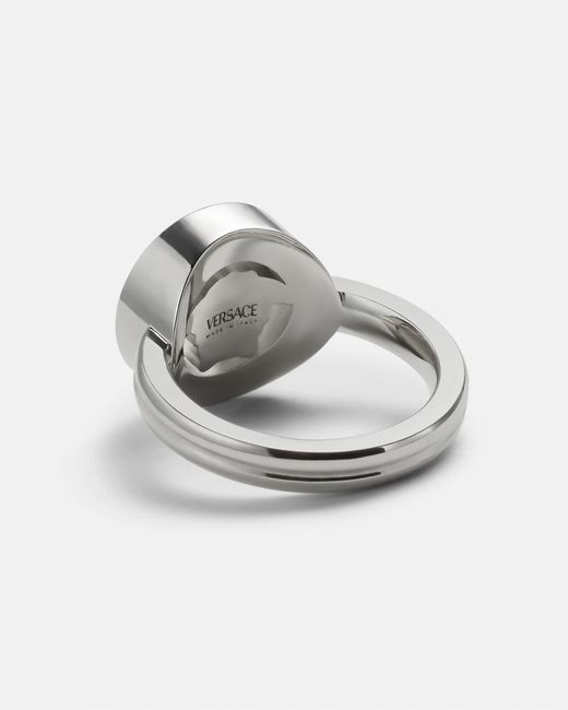 Versace White Medusa '95 Ring