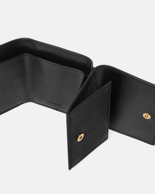Versace White Portefeuille À Trois Volets Medusa Biggie for men