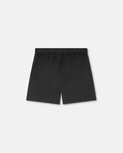 Bermuda Da Mare di Versace in Black da Uomo