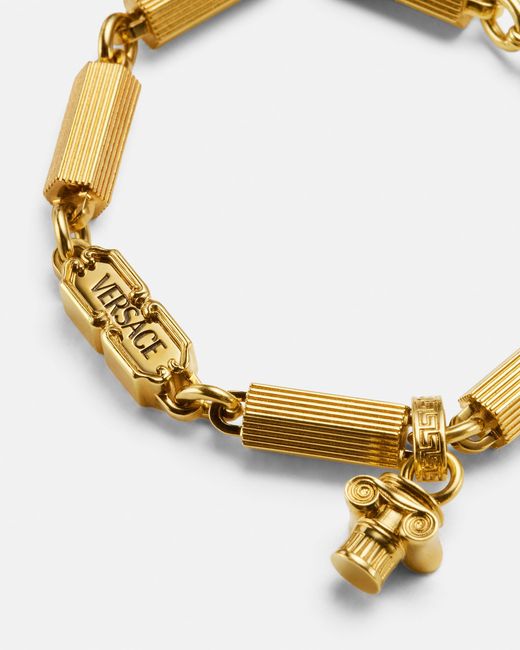 Versace Metallic Column Bracelet for men