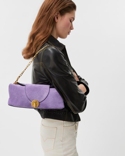 Vivian Pochette di Versace in Purple