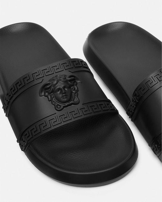 Versace White Palazzo Claquettes for men