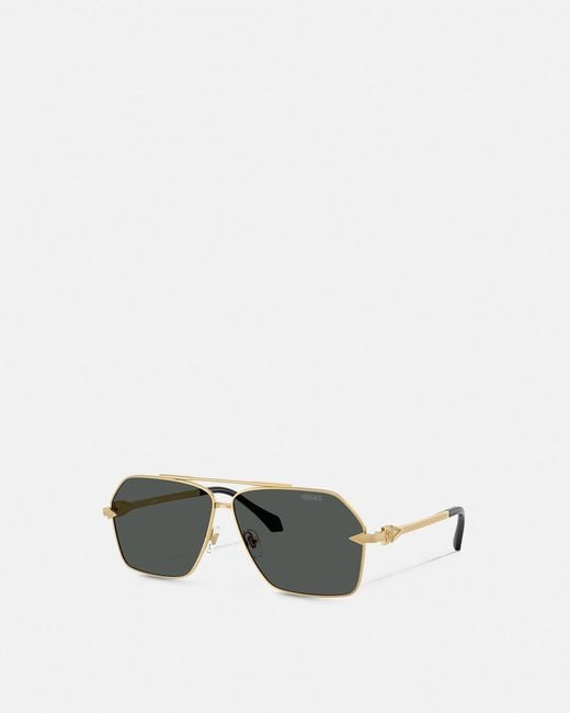 Versace Metallic Sunglasses for men