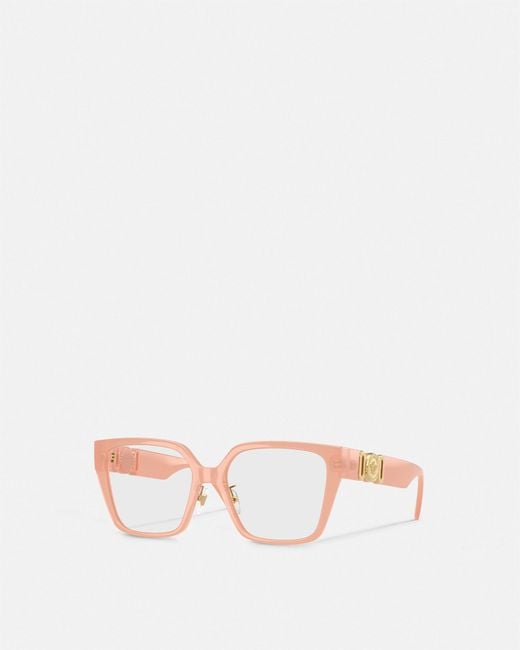 Versace Pink Medusa Biggie Additional Fit Glasses