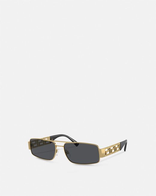 Versace White Greca Sunglasses for men